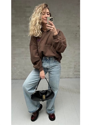 Plizzy hoodie Chestnut American Vintage 